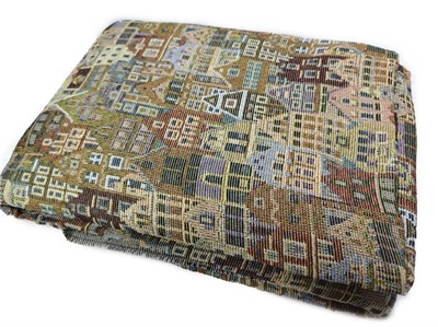 Покрывало гобеленовое (п-5) , СН-Текс. рисунок город п-5