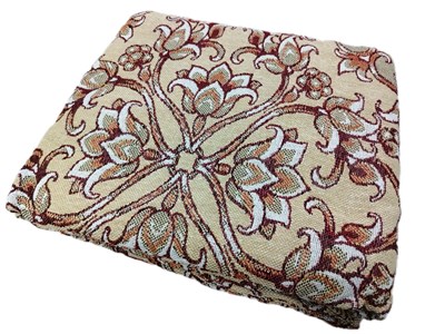 Покрывало гобеленовое "Пикасо" (4) цветочный орнамент. Fire bird. 200х240.4