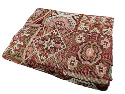 Покрывало гобеленовое (д-39) , абстрактный узор, двустороннее. д-39