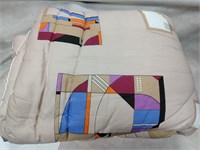 Одеяло ватное, плотность 600 г/м2 , стёганое 2973